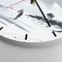 Esfera sin numeración, con rayas