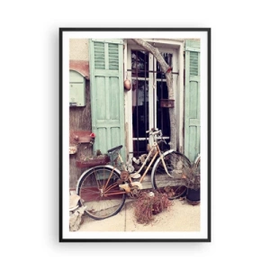 Póster en marco negro - La vida rural - 70x100 cm