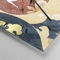 Esfera sin numeración, con rayas