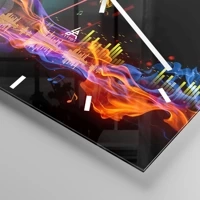 Esfera sin numeración, con rayas