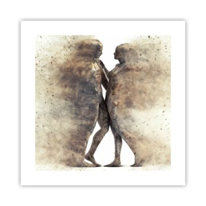 Póster - Del polvo resurgieron para amar - 40x40 cm