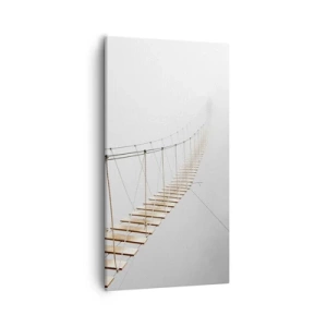 Cuadro sobre lienzo - Impresión de Imagen - ¿Adónde le llevará? - 55x100 cm