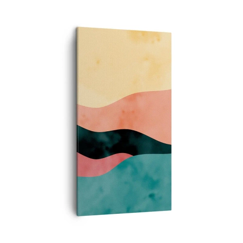 Cuadro sobre lienzo - Impresión de Imagen - Discordia compatible - 45x80 cm