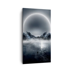 Cuadro sobre lienzo - Impresión de Imagen - El final del cuento - 45x80 cm