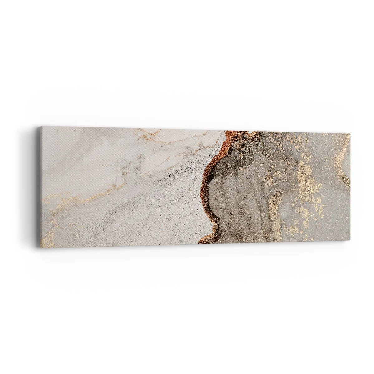 Cuadro sobre lienzo - Impresión de Imagen - En la frontera de los colores - 90x30 cm