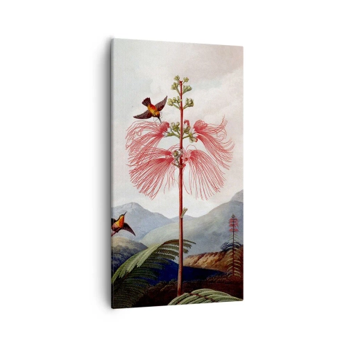 Cuadro sobre lienzo - Impresión de Imagen - En un paraíso tropical - 55x100 cm