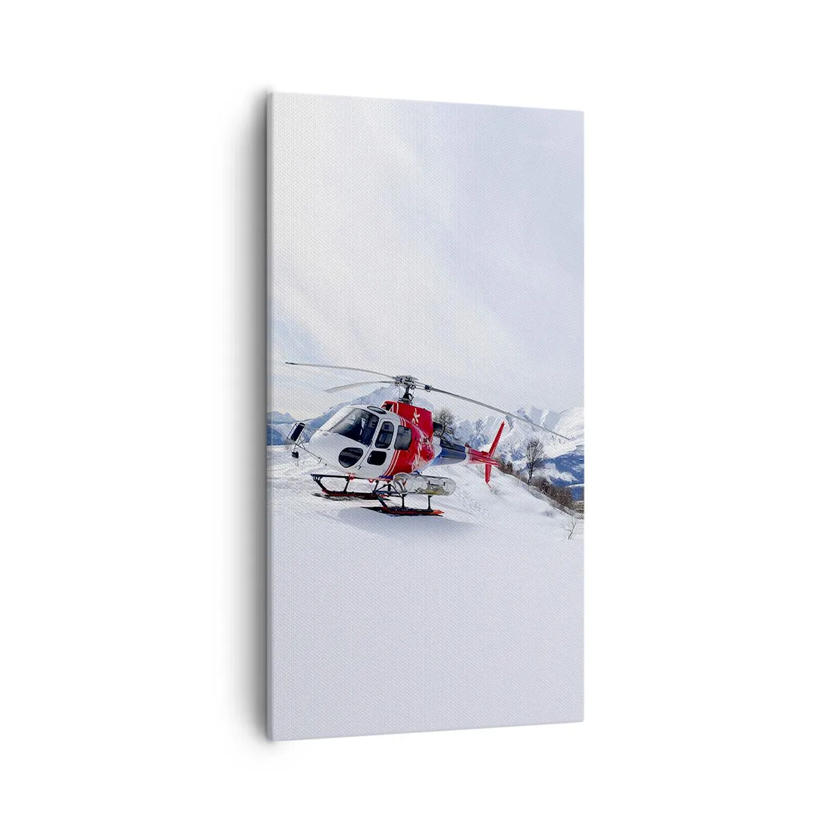 Cuadro sobre lienzo - Impresión de Imagen - Siempre listo - 55x100 cm