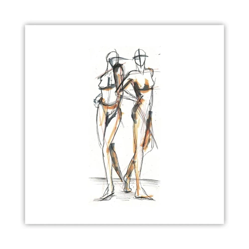 Póster - Un estudio sobre el encanto - 60x60 cm