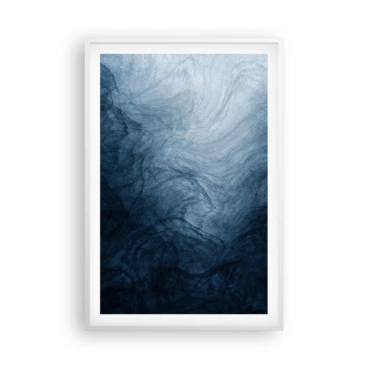 Póster en marco blanco - En las profundidades - 61x91 cm