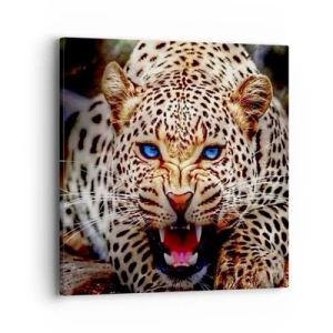 Cuadro sobre lienzo - Impresión de Imagen - La ira no daña la belleza - 40x40 cm