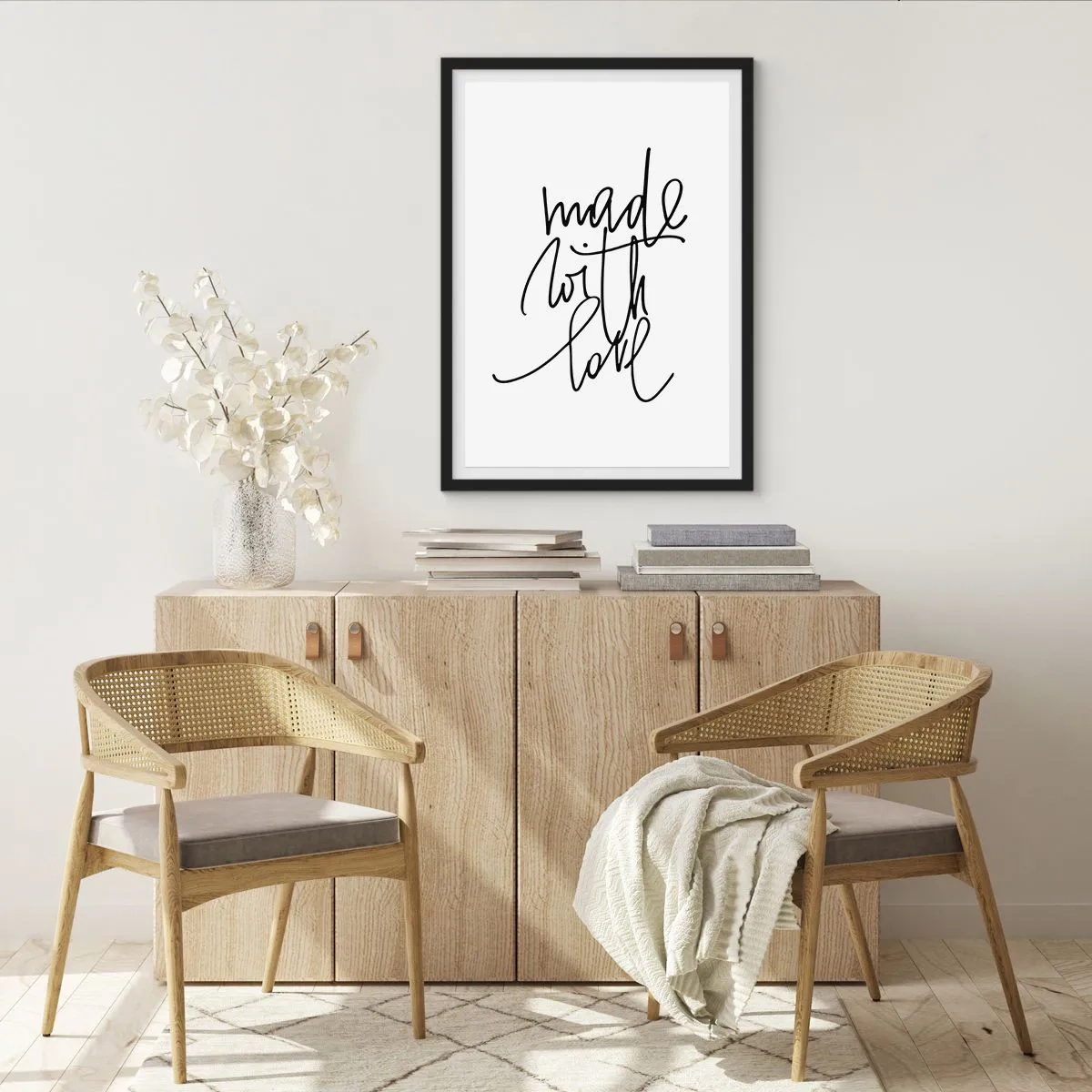 Póster en marco negro - La mejor marca - 30x40 cm