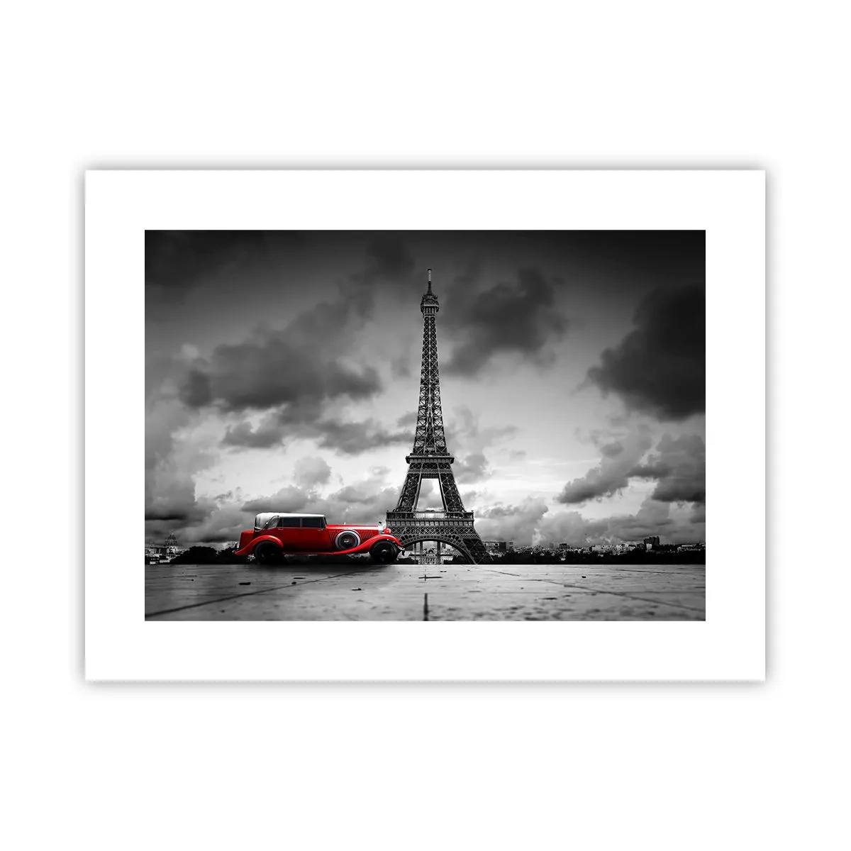 Póster - No hace mucho tiempo, en París - 40x30 cm