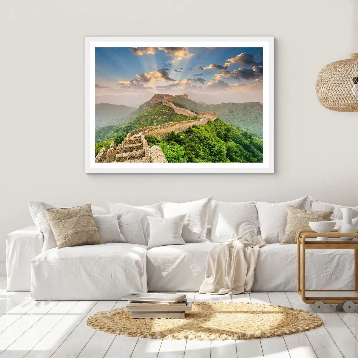 Póster en marco blanco - Grandeza duradera - 91x61 cm