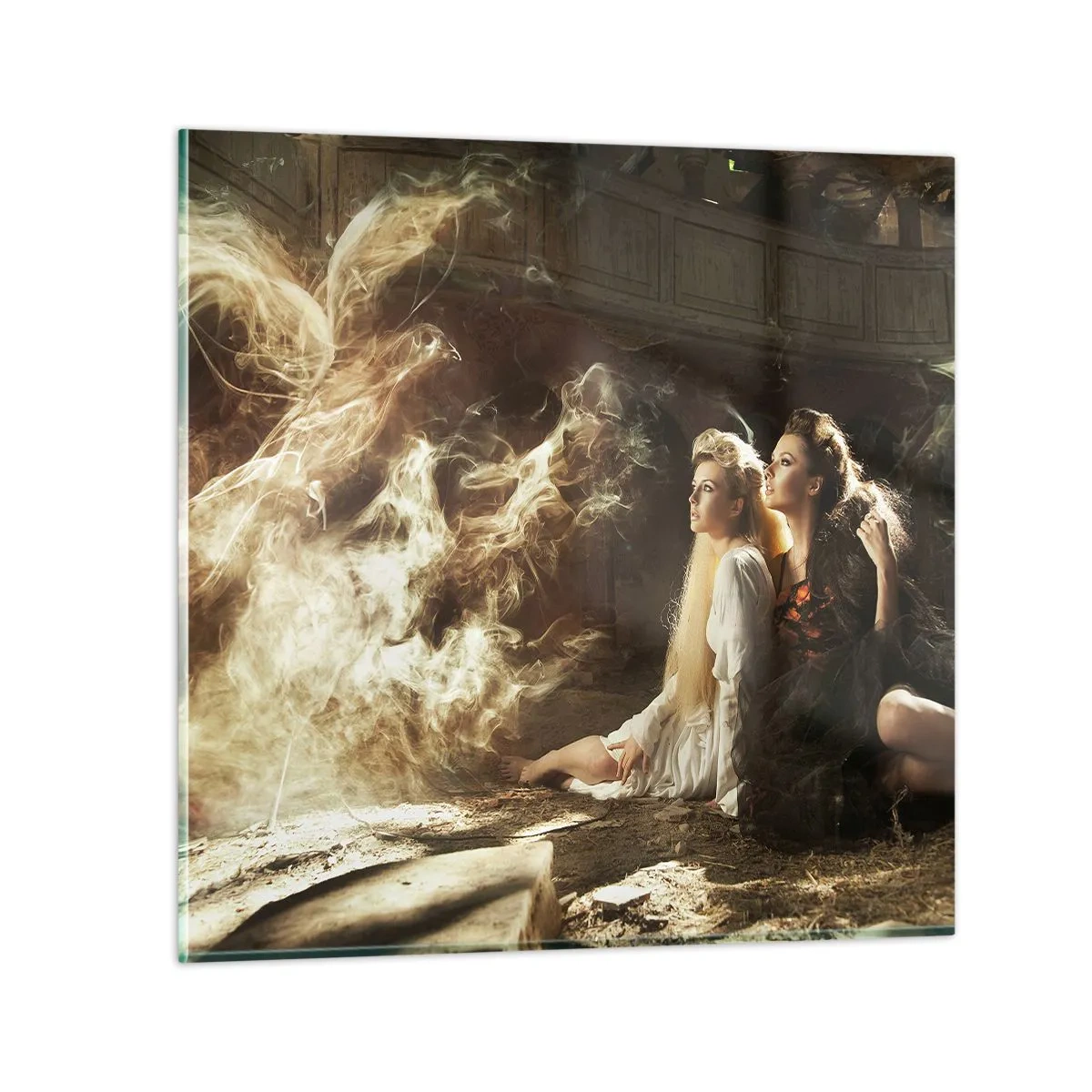 Cuadro sobre vidrio - Impresiones sobre Vidrio - Y hubo poesía - 40x40 cm