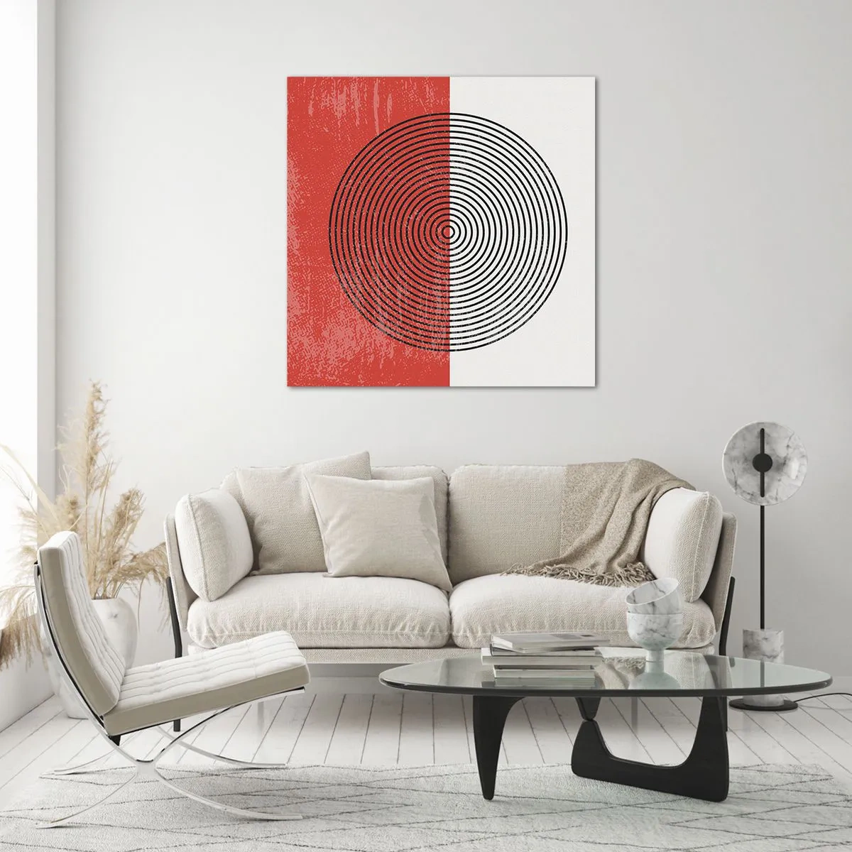 Cuadro sobre vidrio - Impresiones sobre Vidrio - En el corazón de la misma - 50x50 cm