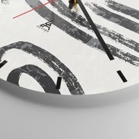 Esfera sin numeración, con rayas