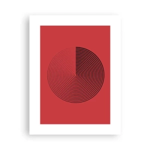 Póster - Movimiento circular - 30x40 cm