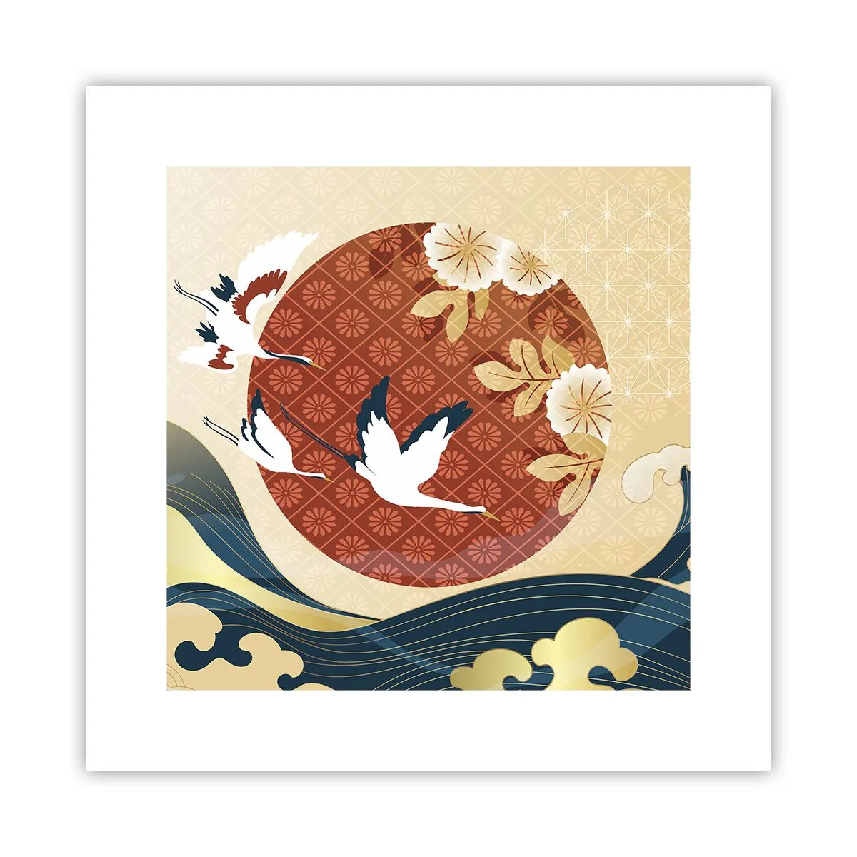 Póster - Un cuento de hadas japonés - 30x30 cm