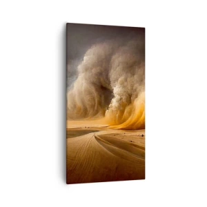 Cuadro sobre lienzo - Impresión de Imagen - Ira del desierto - 55x100 cm