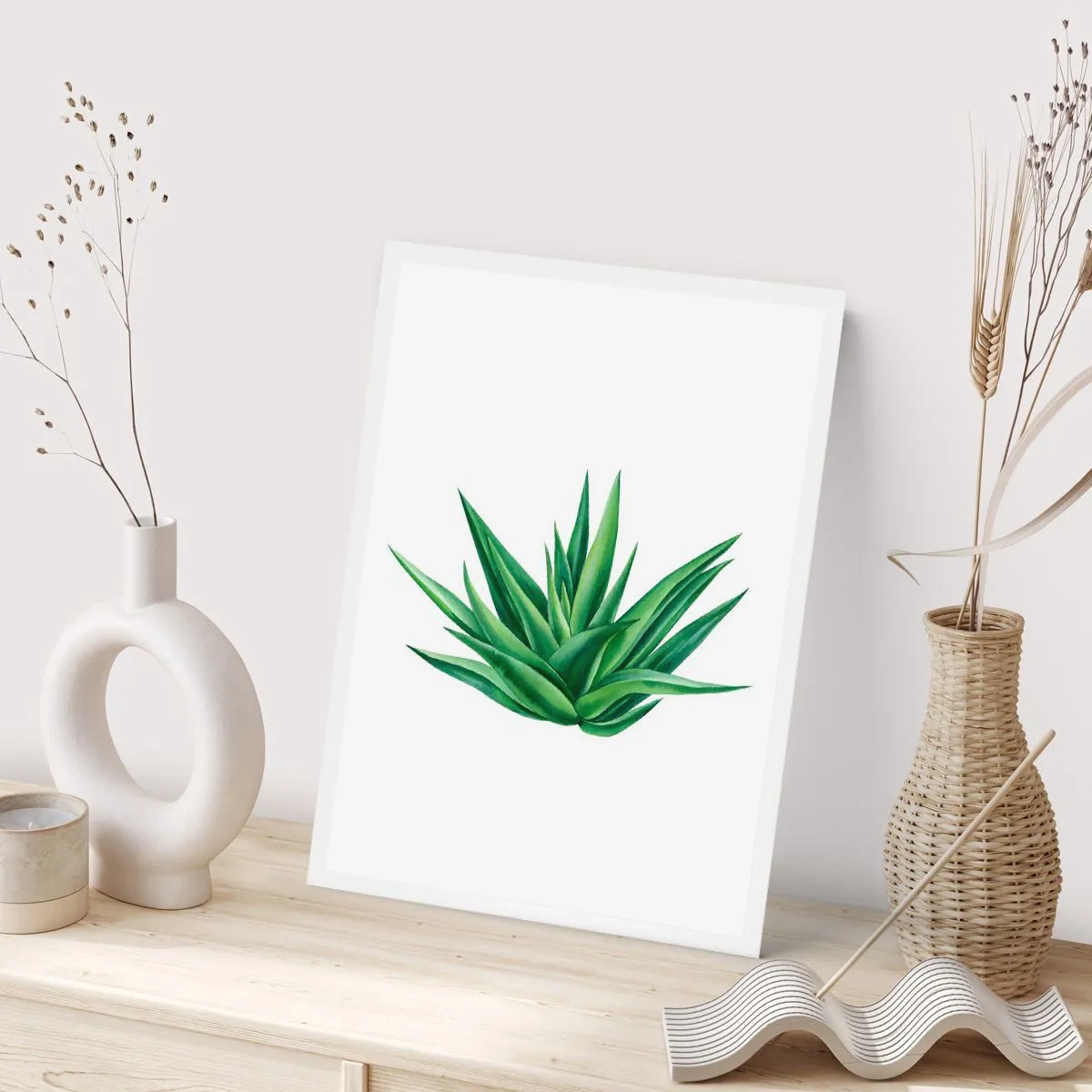 Póster - Verde - fuerza - vida - 30x40 cm