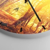 Esfera sin numeración, con rayas