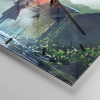 Esfera sin numeración, con rayas