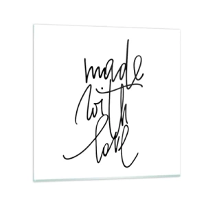 Cuadro sobre vidrio - Impresiones sobre Vidrio - La mejor marca - 60x60 cm