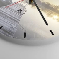 Esfera sin numeración, con rayas