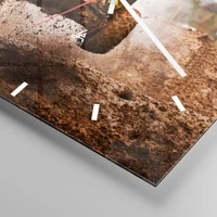 Esfera sin numeración, con rayas