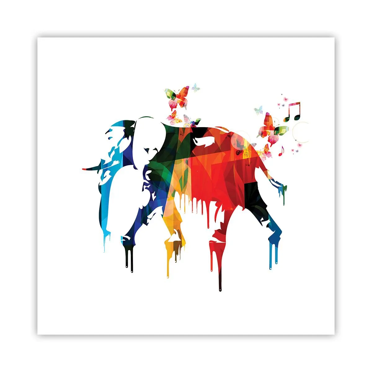 Póster - Todo el mundo puede bailar - 40x40 cm