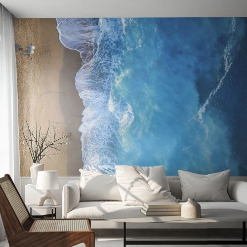 Fotomural Premium Canvas - El poder del azul - Paisaje, Playa, Mar - 200x140 cm