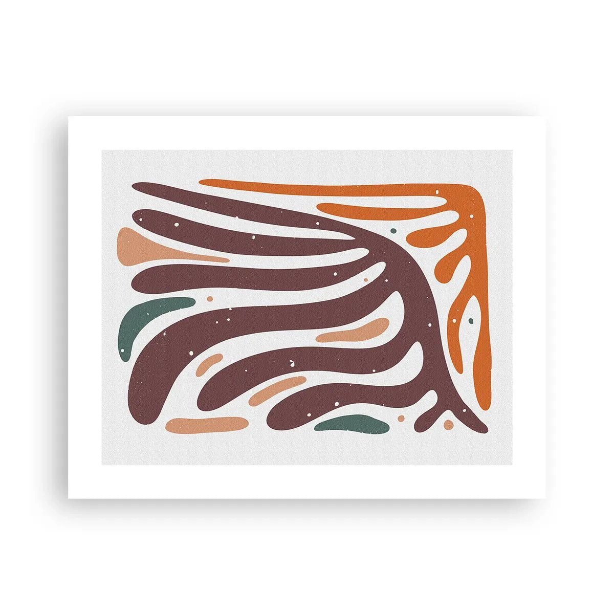 Póster - Composición orgánica - 50x40 cm