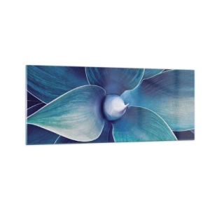 Cuadro sobre vidrio - Impresiones sobre Vidrio - Azul del cielo - 100x40 cm