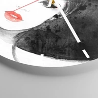 Esfera sin numeración, con rayas