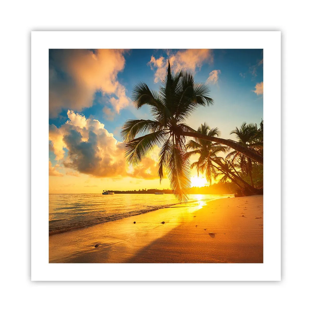 Póster - Un sueño caribeño - 50x50 cm