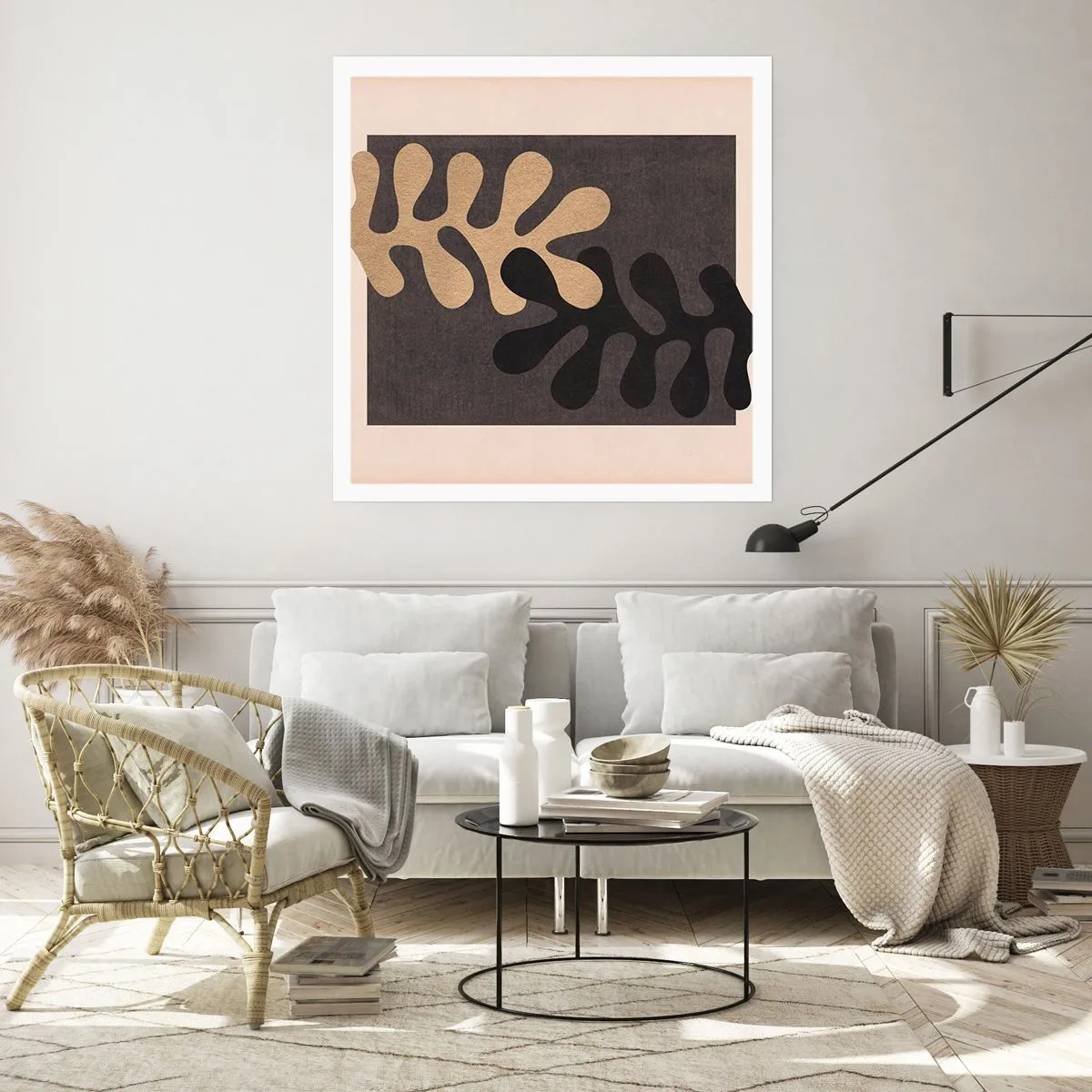 Póster - Ausencia y complemento - 60x60 cm