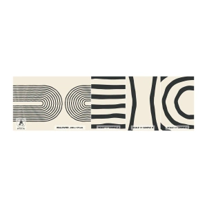 Muestra de fotomural autoadhesivo Deluxe Sticker - Próximamente... - Abstracción, Gráficos, Pedazo - 100x30 cm