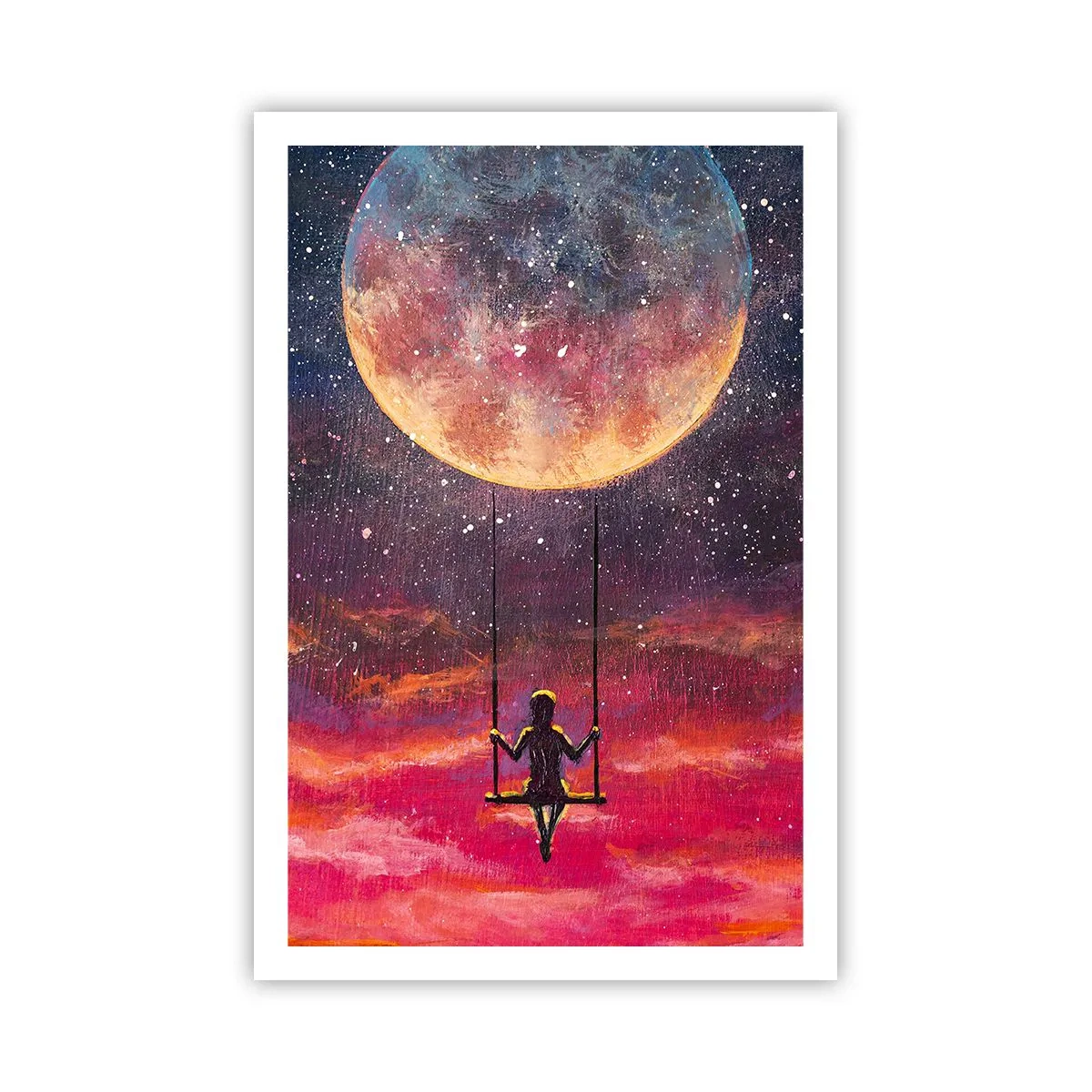 Póster - Disfrutar de las nubes - 61x91 cm