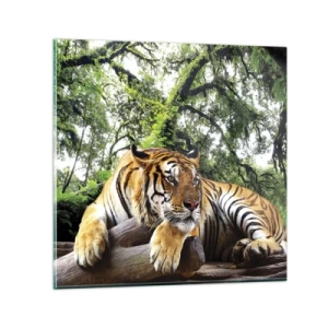 Cuadro sobre vidrio - Impresiones sobre Vidrio - Atentamente - 50x50 cm