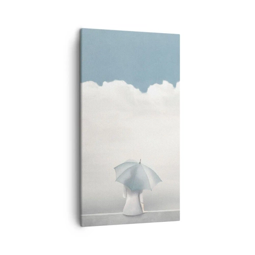 Cuadro sobre lienzo - Impresión de Imagen - En el límite de la realidad y los sueños - 45x80 cm