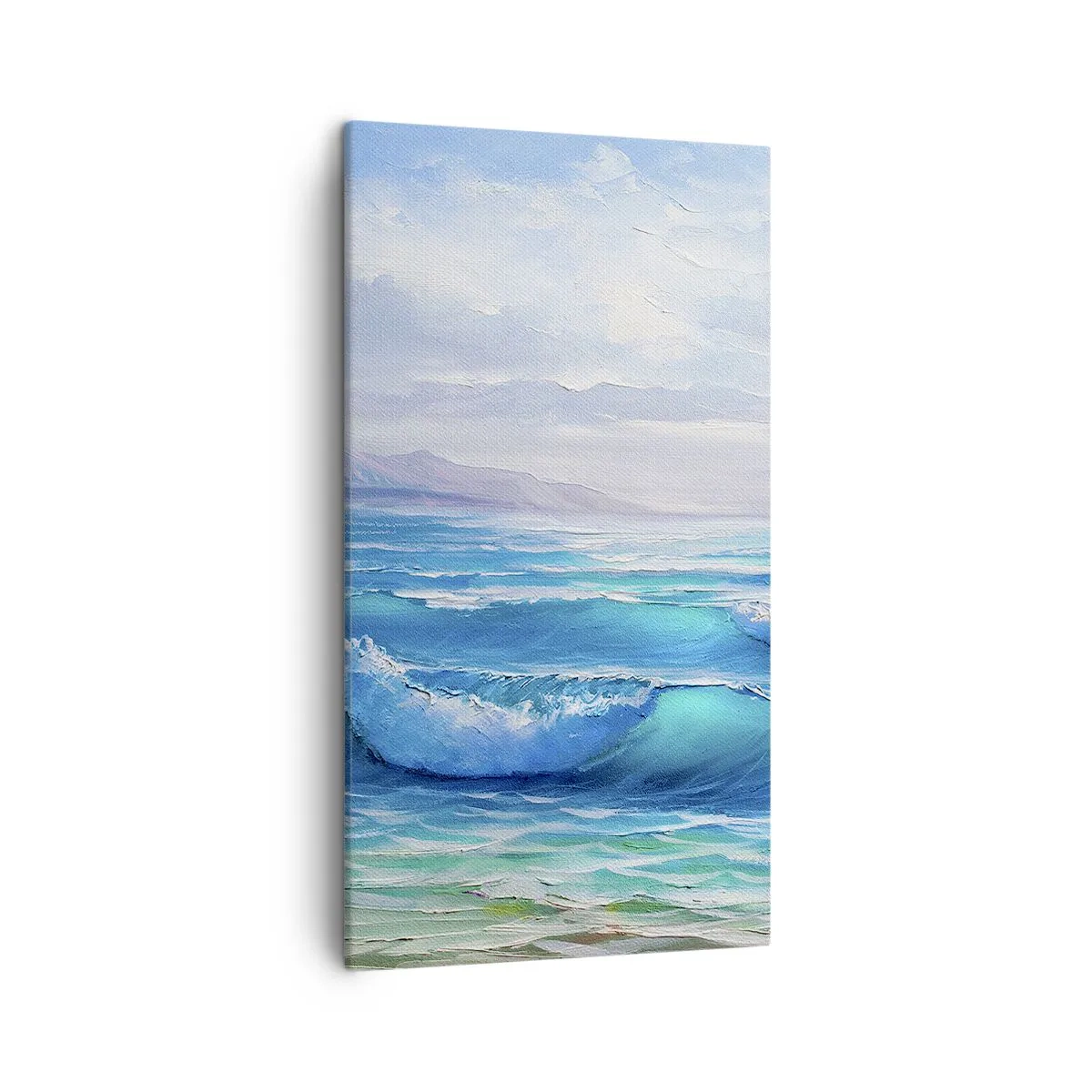 Cuadro sobre lienzo - Impresión de Imagen - Trae consuelo - 45x80 cm