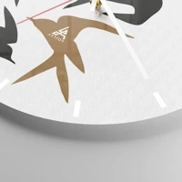 Esfera sin numeración, con rayas