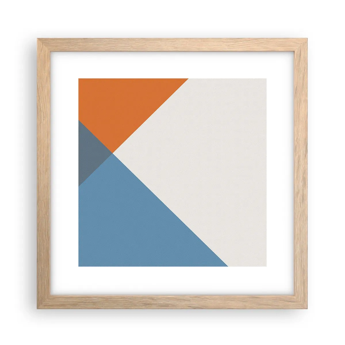 Póster en marco roble claro - Desde el punto de vista de... - 30x30 cm