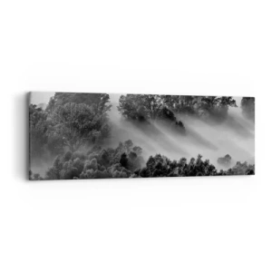 Cuadro sobre lienzo - Impresión de Imagen - Levantarse del sueño - 90x30 cm