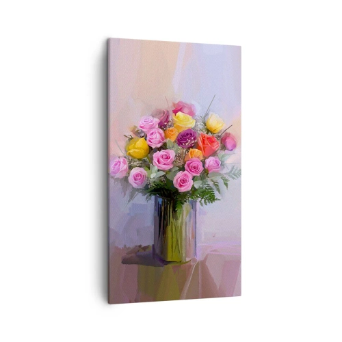 Cuadro sobre lienzo - Impresión de Imagen - Belleza inmortalizada - 45x80 cm