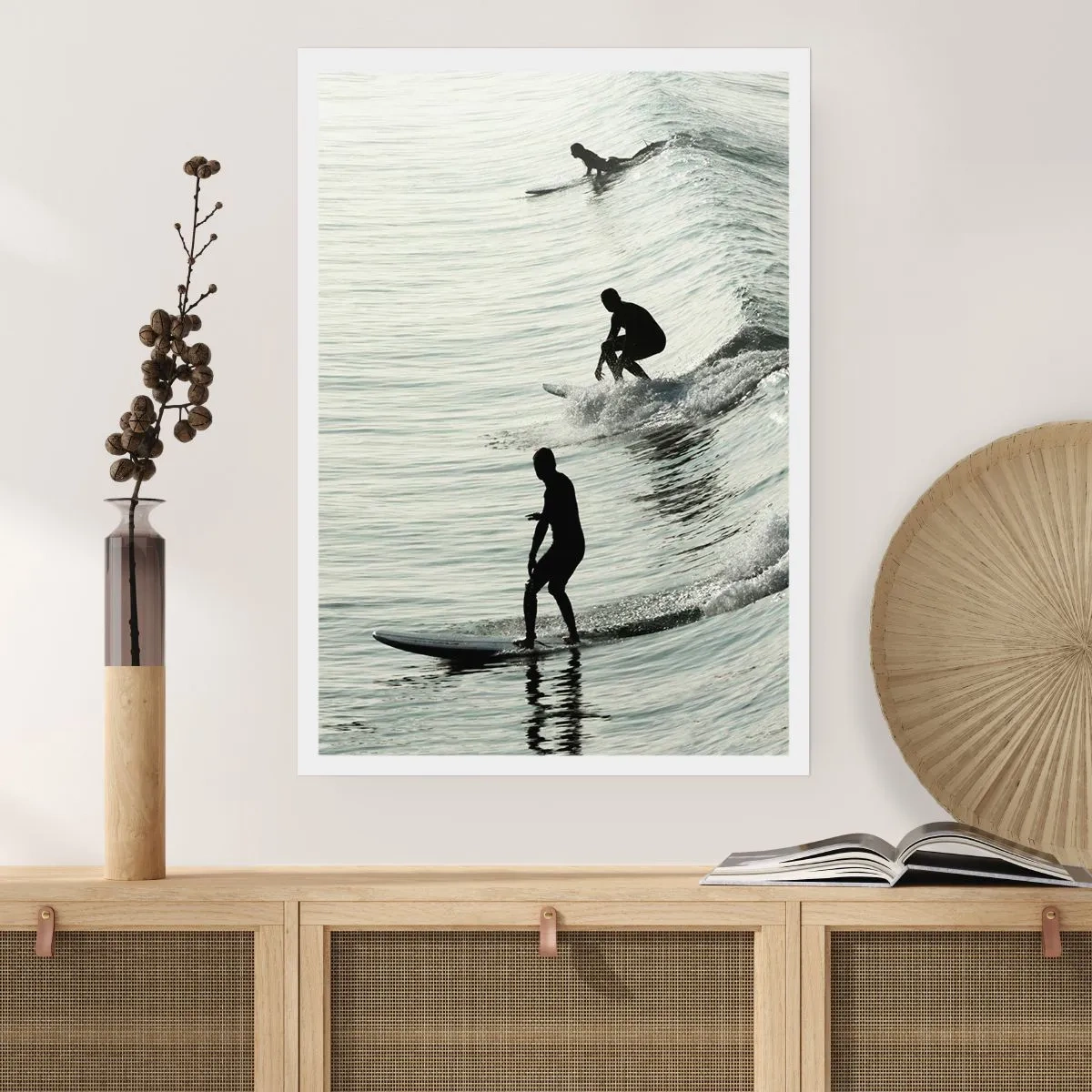 Póster - Al encuentro de la ola - 30x40 cm