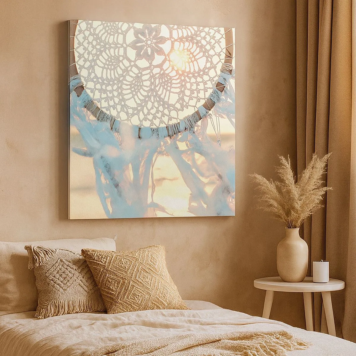 Cuadro sobre lienzo - Impresión de Imagen - Tótem sagrado - 30x30 cm