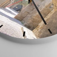 Esfera sin numeración, con rayas