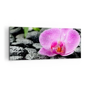 Cuadro sobre lienzo - Impresión de Imagen - Como un corazón abierto - 100x40 cm
