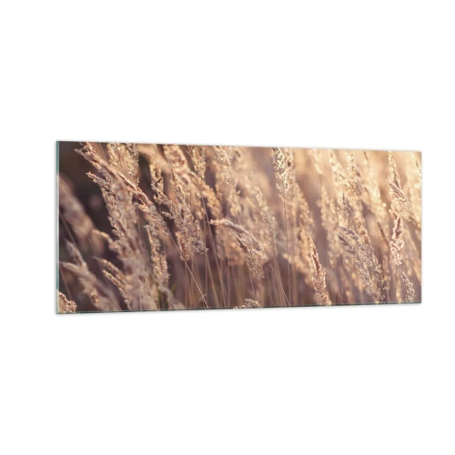 Cuadro sobre vidrio - Impresiones sobre Vidrio - Listos para dar la bienvenida al otoño - 100x40 cm